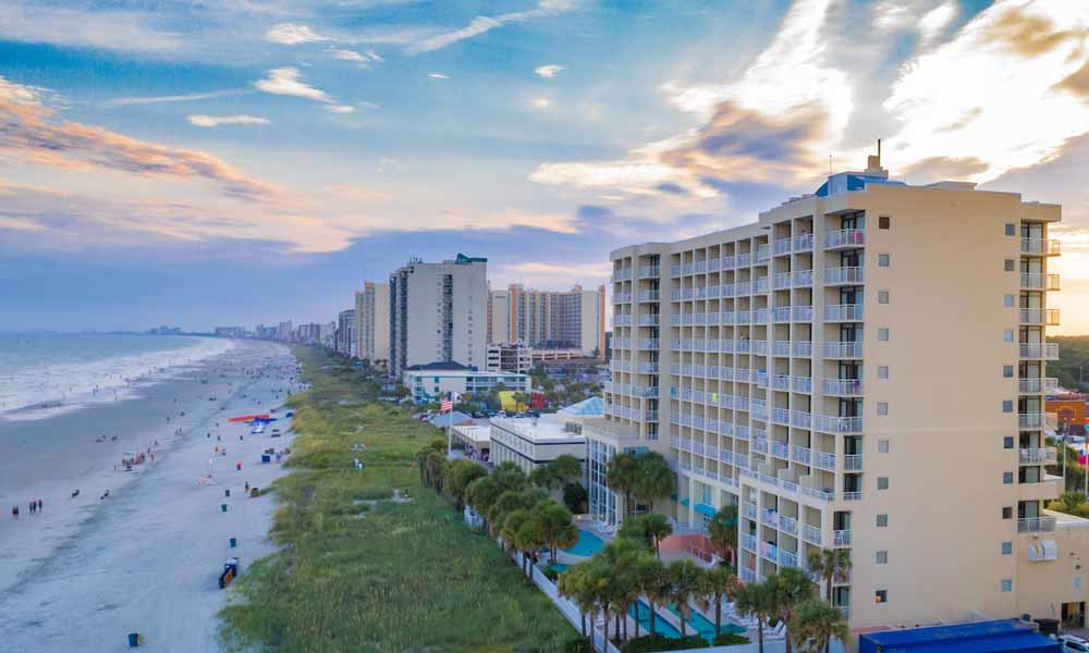 north myrtle beach oceanfront hotels with-balcony