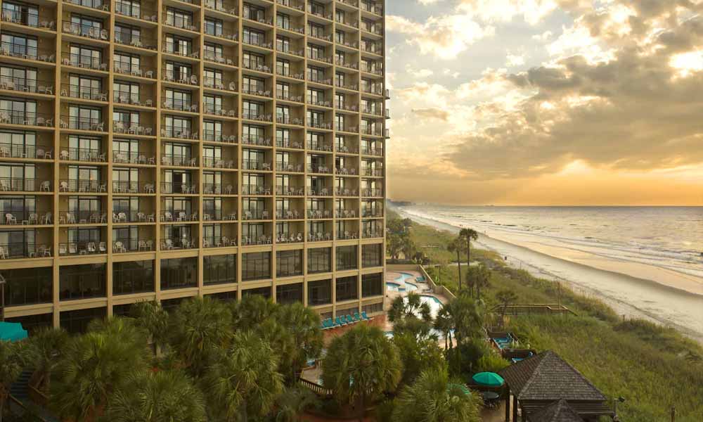 north-myrtle-beach oceanfront hotels with-balcony