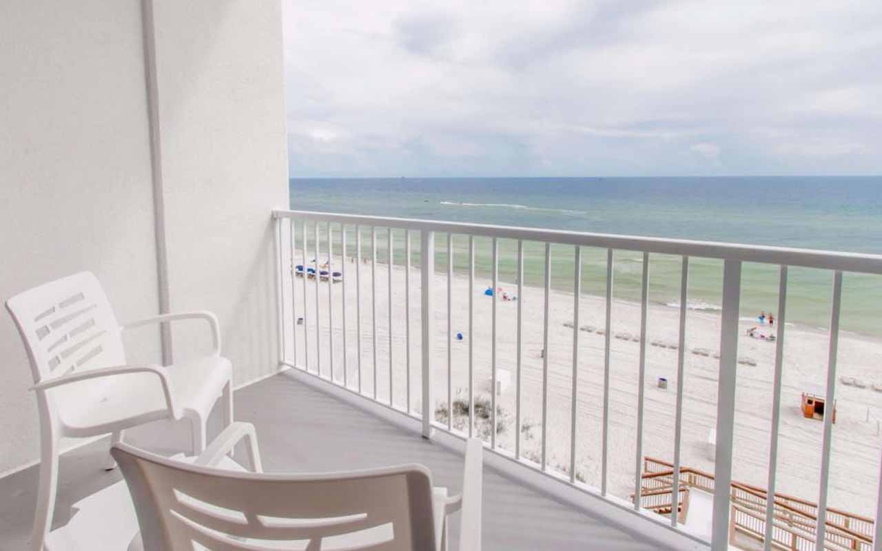 panama-city beach hotel oceanfront-with-balcony