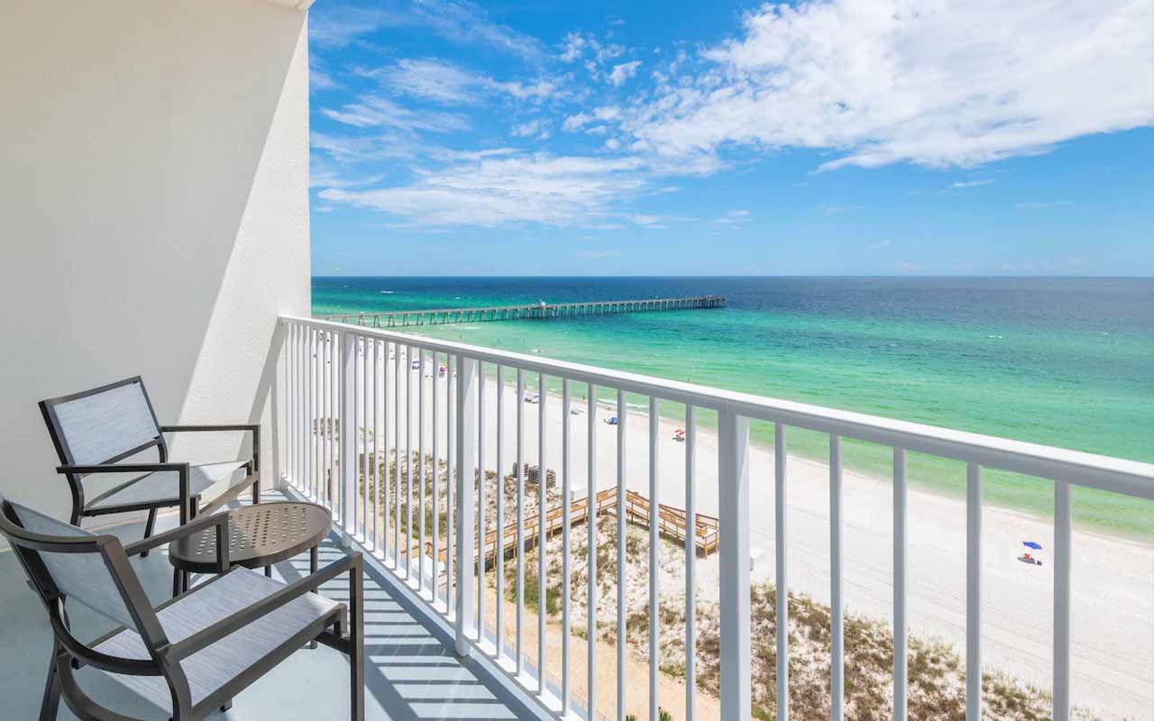 panama city beach hotels oceanfront-with-balcony