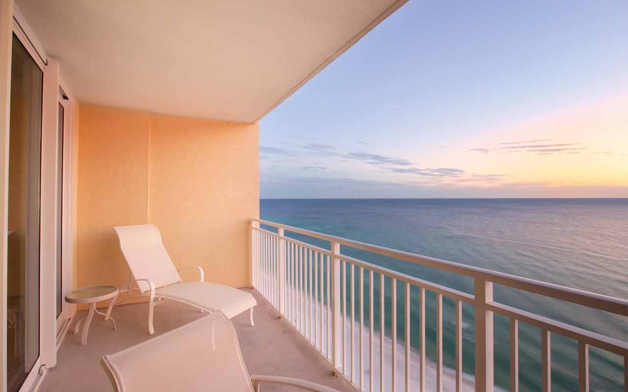 panama-city-beach-hotels-oceanfront-with balcony