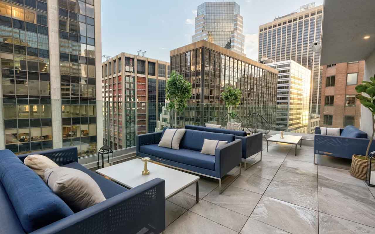 nyc hotel-with balcony