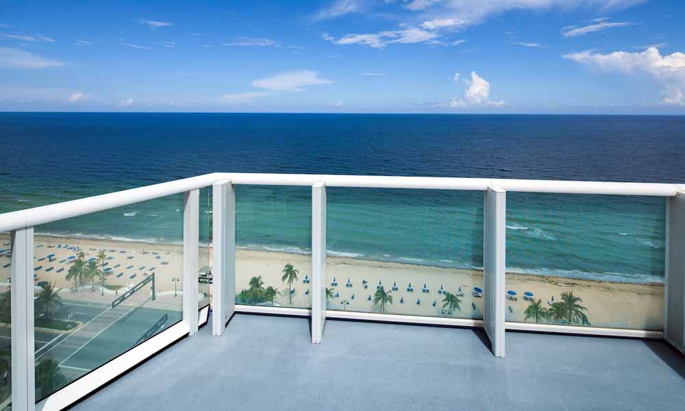 fort-lauderdale-oceanfront hotel with balcony