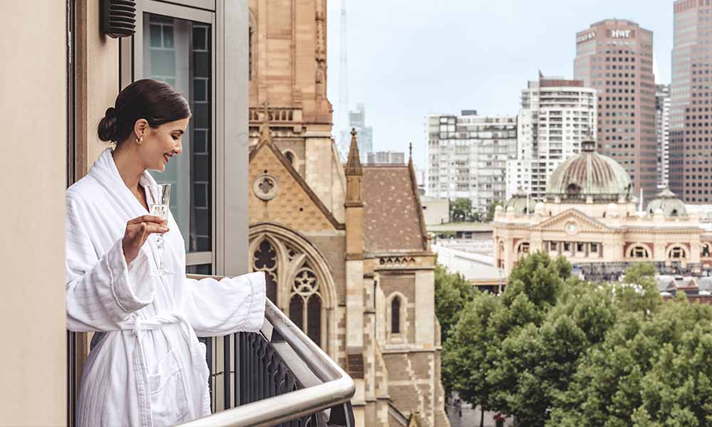 hotels with balcony melbourne