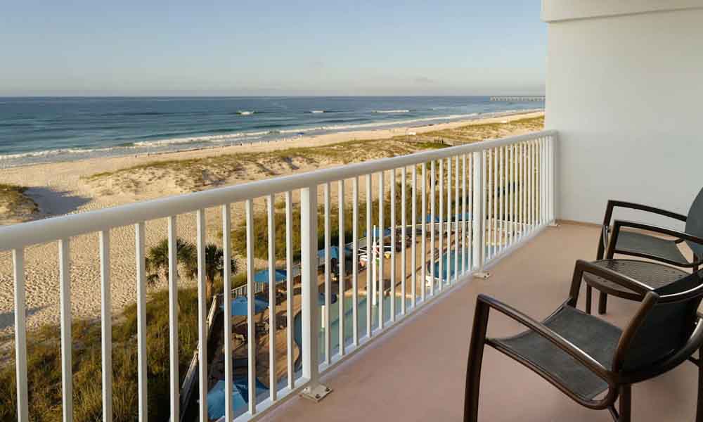 pensacola beach-hotels-with balcony